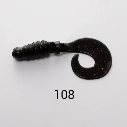 NOEBY 8pcs 60mm 80mm Silicone Fishing Lure Grub Spinner Artificial Soft Lure Bass Wobblers Carp Fishing Tackle Soft Bait - Image 9