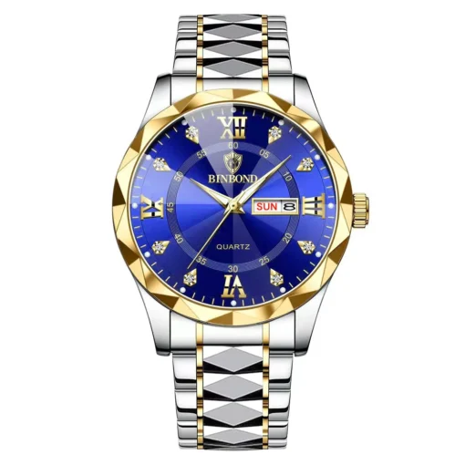 BINBOND Top Brand Luxury Fashion Watch Men Waterproof Week Date Clock Sport Watch Men Quartz Wristwatch Relogio Masculino B2521 - Image 12