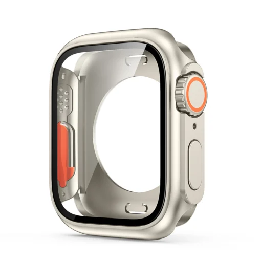 Screen Protector Cover for Apple Watch 45mm 44mm 40mm 41mm Hard PC Front Rear Bumper Case iwatch 9 8 7 SE 6 5 4 Change To Ultra - Image 11