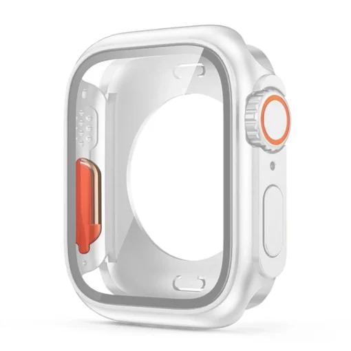 Screen Protector Cover for Apple Watch 45mm 44mm 40mm 41mm Hard PC Front Rear Bumper Case iwatch 9 8 7 SE 6 5 4 Change To Ultra - Image 3