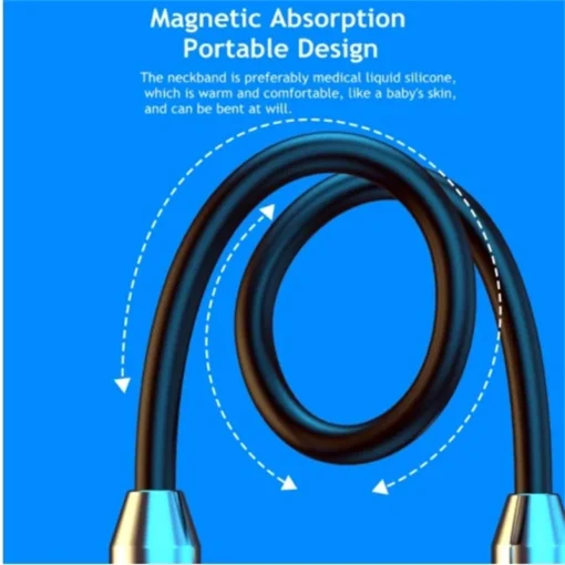 Bluetooth Earphones Wireless Headphones Magnetic HIFI Sport Neckband Neck-hanging TWS Earbuds Wireless Blutooth Headset Game - Image 5