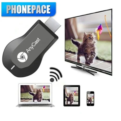 M9 Same Screen Device Wireless WiFi Display Supports 4K/1080P HDMI Input Suitable for 99% Smartphones Smooth HD Learning Games - Image 6