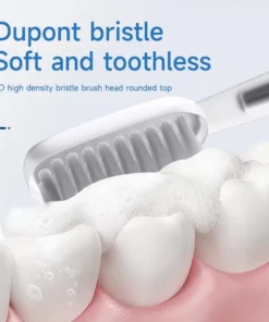 Electric Toothbrush Mental Thin Brush Body Specially for Women Pure Wisdom Beauty Soft DuPont Bristle