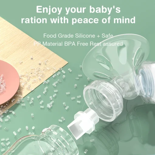 Breast Pump Baby Nipple Manual Suction Milk Pump Feeding Breasts Pumps Milk Bottle Sucking Postpartum Supplies - Image 8