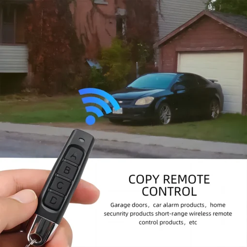 433MHz Auto Copy Remote Control Electric Garage Door Opener Remote Controller Duplicator Clone Cloning Code Transmitter - Image 3