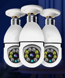 4G WiFi IP Camera E27 Bulb Cam 3MP Wireless Baby Monitor AI Tracking Security Video Surveillance Pet Cam SmartLife Indoor