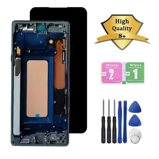 New Note9 LCD For Samsung Note9 LCD Display Touch Screen Digitizer Assembly For Samsung Note 9 N960F N960U N9600 LCD Frame - Image 10