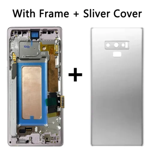 New Note9 LCD For Samsung Note9 LCD Display Touch Screen Digitizer Assembly For Samsung Note 9 N960F N960U N9600 LCD Frame - Image 8