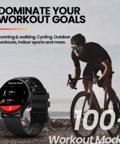 New Zeblaze Btalk 3 Plus Voice Calling Smart Watch 1.39'' Large HD Color Display Fitness Tracking Smartwatch for Men and Ladies