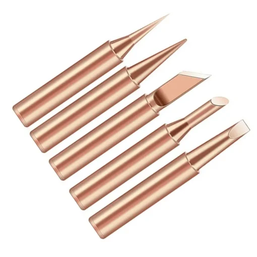 5pcs Soldering Iron 900M Soldering Iron Head Set Inside Hot Bare Copper Electric Soldering Iron Tip - Image 5