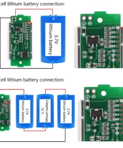 1S 2S 3S 4S 6S 7S 8S Series Lithium Battery Capacity Indicator Module Display Electric Vehicle Battery Power Tester Li-po Li-ion