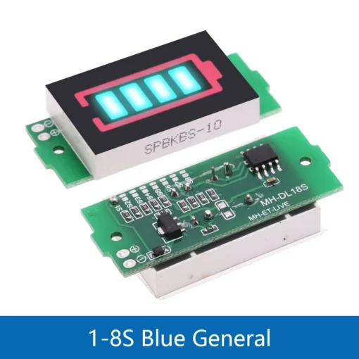 1S 2S 3S 4S 6S 7S 8S Series Lithium Battery Capacity Indicator Module Display Electric Vehicle Battery Power Tester Li-po Li-ion - Image 10