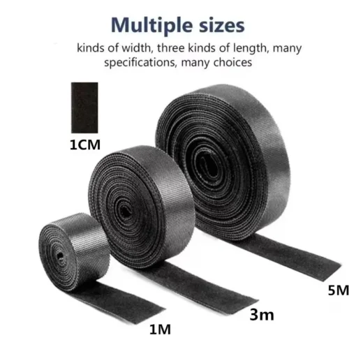 1/5M Cable Organizer Cable Management Wire Winder Tape Earphone Mouse Cord Management Ties Protector For iPhone Xiaomi Samsung - Image 19