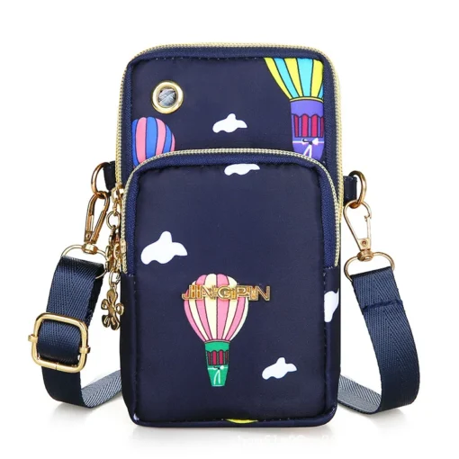 Mobile Phone Bag, WOMEN'S Crossbody Mini Bag, 2024 New Fashion Mom Mommy Coin Bag, Neck Hanging Running Cover - Image 9