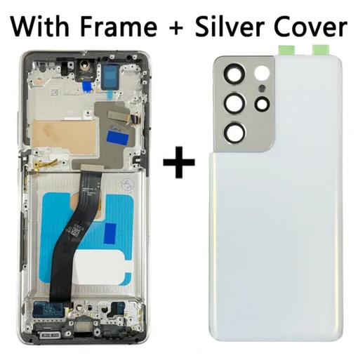 6.8" Super AMOLED For Samsung S21 Ultra 5G G998 G998U Display Touch Screen Digitizer For Samsung S21Ultra G998B LCD - Image 3