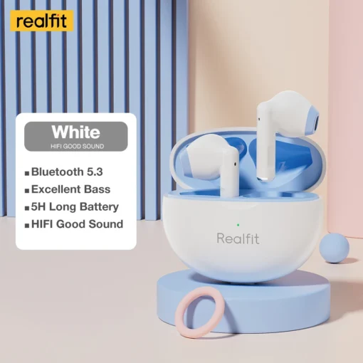 Realfit F2 Bluetooth Earphone Excellent HIFI Quality TWS Wireless Earbuds Wholesale for realme xiaomi - Image 6