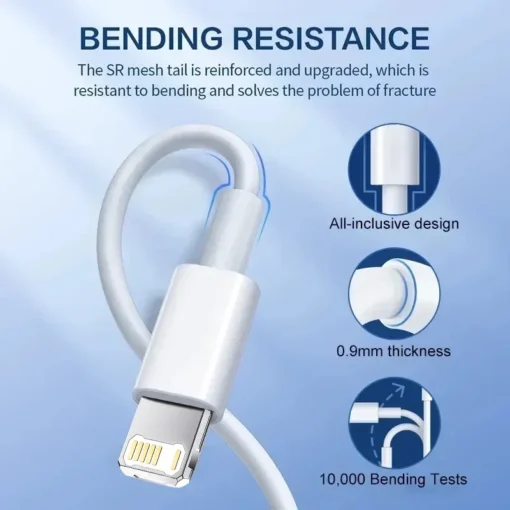 For PD 35W Fast Quick Charger USB Type C For iPhone 15 14 13 12 11 Pro Max Mini Plus XR XS Charging Data Cable Accessories - Image 5