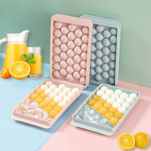 33 Ice Boll Hockey PP Mold Frozen Whiskey Ball Popsicle Ice Cube Tray Box Lollipop Making Gifts Kitchen Tools Accessories - Image 3