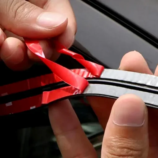 Car Seals Edge Sealing Strips Rubber Auto Roof Windshield Car Sealant Protector Strip Window Seals Noise Insulation Soundproof - Image 2