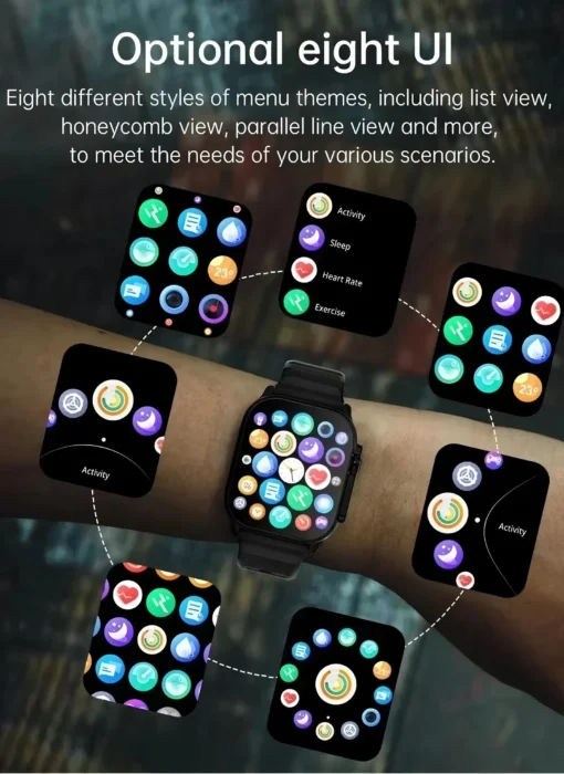 2025 T900 Ultra 2 Smart Watch Men 49mm Series 8 2.3 "AMOLED Screen NFC Compass Waterproof For Apple Watch IWO Ultra 8 Smartwatch - Image 4