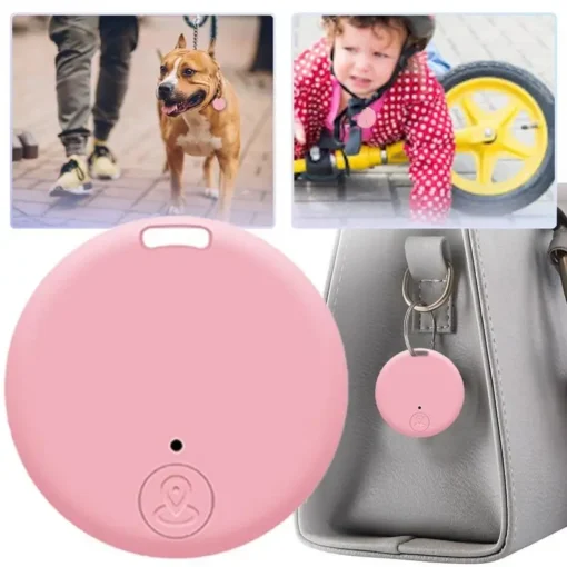 Mini GPS Mobile Bluetooth 5.0 Tracker Anti-Lost Device Round Anti-Lost Device Pet Kids Bag Wallet Tracking Smart Finder Locator - Image 8