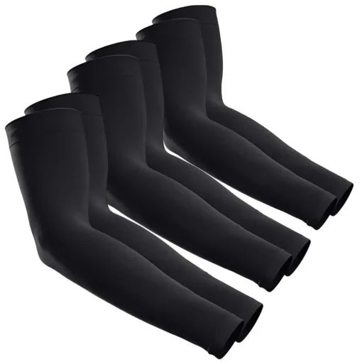 3 Pairs Unisex Sun Protection Arm Sleeves Breathable Cooling Arm Covers For Outdoor Activities Cycling Running Mountaineering - Image 3