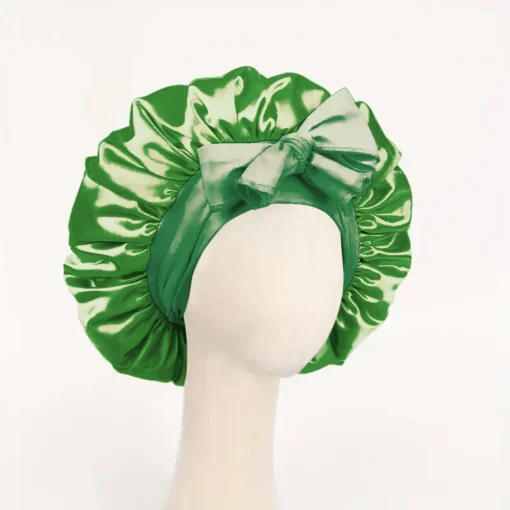 Satin Bonnet Silk Bonnet Adjustable Bonne For Sleeping Hair Bonnet With Tie Band Bonnets For Women Men - Image 9