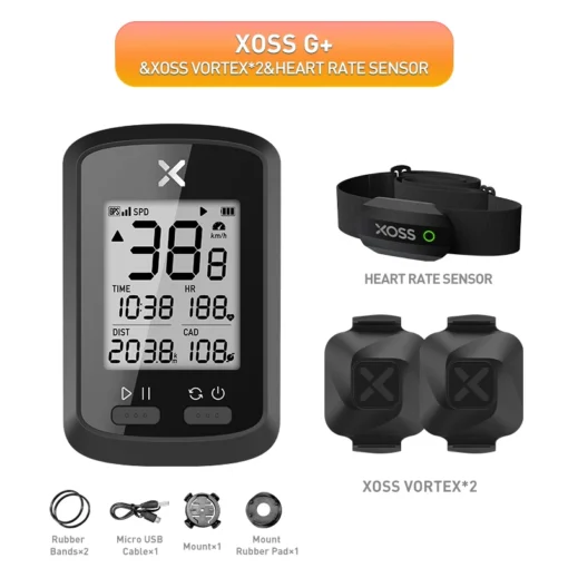 XOSS G/G Plus GPS Bike Computer Wireless Waterproof Cycling Speedometer ANT+ Bicycle Computer Road Bike MTB Bike Accessories