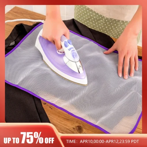 Ironing Pad High Temperature Resistant Heat Insulation Ironing Cloth Clothes Protection Pad Random Color Home Mesh Ironing Board - Image 8