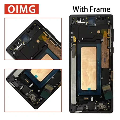 New Note9 LCD For Samsung Note9 LCD Display Touch Screen Digitizer Assembly For Samsung Note 9 N960F N960U N9600 LCD Frame - Image 6