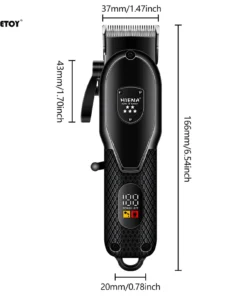Professional hair cutting machine Electric Hair Trimmer set for men usb Rechargeable Barber hair clippers Wet And Dry haircut