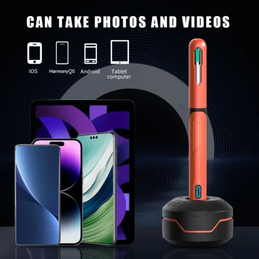Ear Cleaner with Camera Set HD Ear Sticks Otoscope USB C Charging Endoscope Wax Removal Tool Earpick Ear Cleaning Set NK3 Pro - Image 11