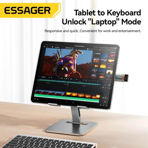 Essager USB3.0 OTG Adapter Type-C USB-A Micro Female to USB Micro iP Type-C Male Converter For Macbook Xiaomi iPhone OTG Adapter - Image 3