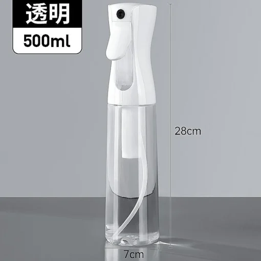 High Pressure Continuous Spray Bottle Hair Care Makeup Water Replenishing Spray Bottle Separate Bottle Press Mist Spray Bottle - Image 2