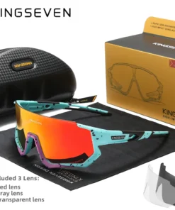 KINGSEVEN New Cycling Sunglasses Men Sports Women Mtb Bicycle Glasses UV400 Polarized Fishing Protection Eyewear Outdoor