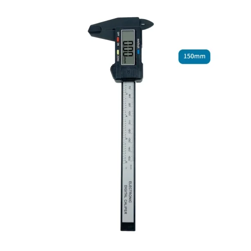 150mm 100mm Electronic Digital Caliper Carbon Fiber Dial Vernier Caliper Gauge Micrometer Measuring Tool Digital Ruler - Image 5