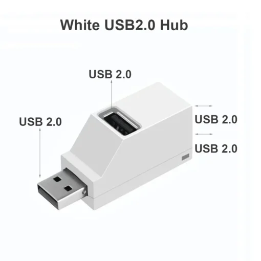 USB 3.0 HUB Adapter Extender Mini Splitter Box 1 to 3 Ports High Speed USB 2.0 For PC Laptop U Disk Card Reader - Image 9