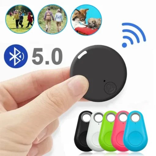 Mini GPS Mobile Bluetooth 5.0 Tracker Anti-Lost Device Round Anti-Lost Device Pet Kids Bag Wallet Tracking Smart Finder Locator - Image 9