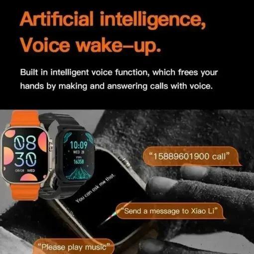 2025 T900 Ultra 2 Smart Watch Men 49mm Series 8 2.3 "AMOLED Screen NFC Compass Waterproof For Apple Watch IWO Ultra 8 Smartwatch - Image 8