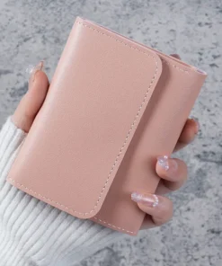 Simple And Short Lady Purse Student Ticket Holder Multi-function Card Bag