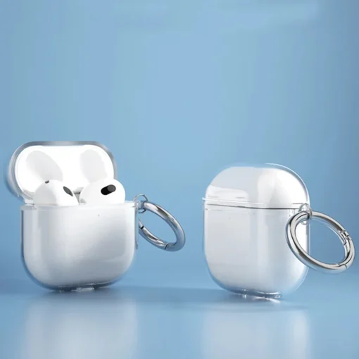 2024 For airpods 4generation airpods 4 Bluetooth Earphones ANC Wireless Headphones Earbuds Noise Cancelling Transparent TPU Case - Image 6