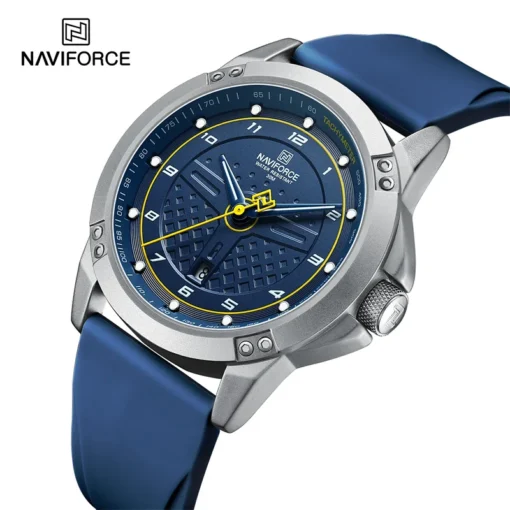NAVIFORCE Casual Quartz Wristwatch Fashion Waterproof Men's Watches Sport Silicone Strap Male Luminous Clock Relogio Masculino - Image 7
