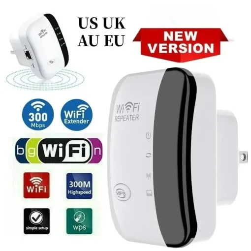 Wireless Signal Booster Wifi Extender Small Steamed Bun Network Repeater Ap Broadband Home Router Signal Amplification Extension - Image 4