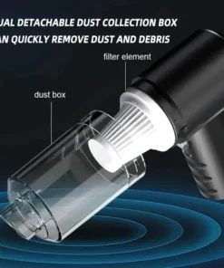 Portable Wireless Car Vacuum Cleaner Wireless Vacuum Cleaner Dual Use for Home and Car 120W High Power Powerful Vacuum Cleaner