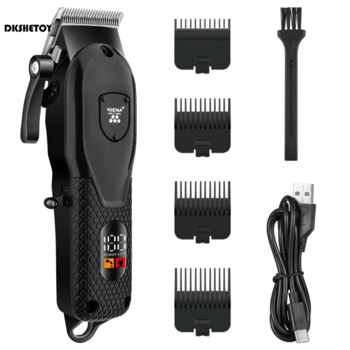 Professional hair cutting machine Electric Hair Trimmer set for men usb Rechargeable Barber hair clippers Wet And Dry haircut - Image 2