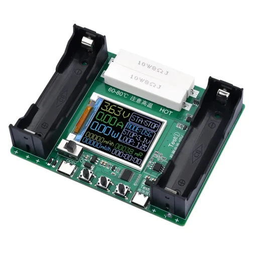 Hot Sell 18650 Lithium Battery Capacity Tester Module MAh MWh Digital Battery Power Detector Module 18650 Battery Tester Type-C - Image 7