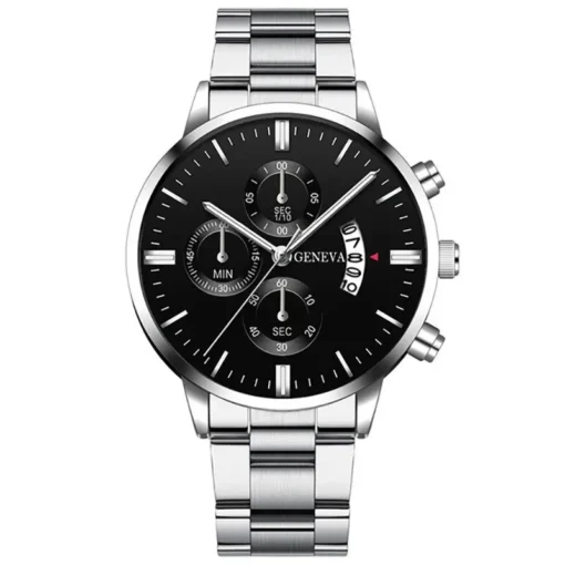 Fashion Men Stainless Steel Watch Luxury Calendar Quartz Wrist Watch Mens Business Watches for Man Clock Montre Homme - Image 18