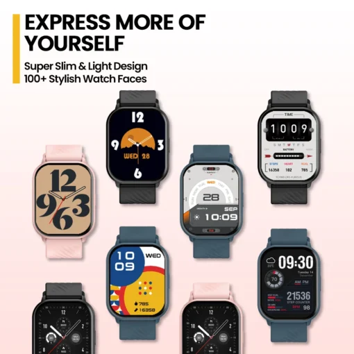 New Zeblaze GTS 3 Voice Calling Smart Watch Ultra-big 2.03'' HD Screen 24H Health Monitor 100+ Sports Modes 200+ Watch Faces - Image 8