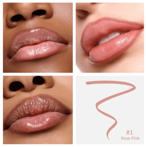 Waterproof Lip Liner Peel Off Tattoo Lipgloss Waterproof Long Lasting Matte Lip Tint Brown Contour Tear-off Lips Stain Cosmetic - Image 3