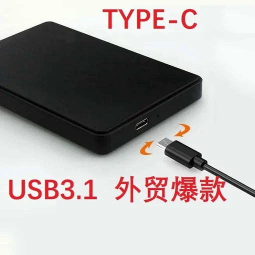 2.5" SATA USB3.0 HDD Enclosure Mobile Hard Drive Cases for SSD External Storage HDD Box